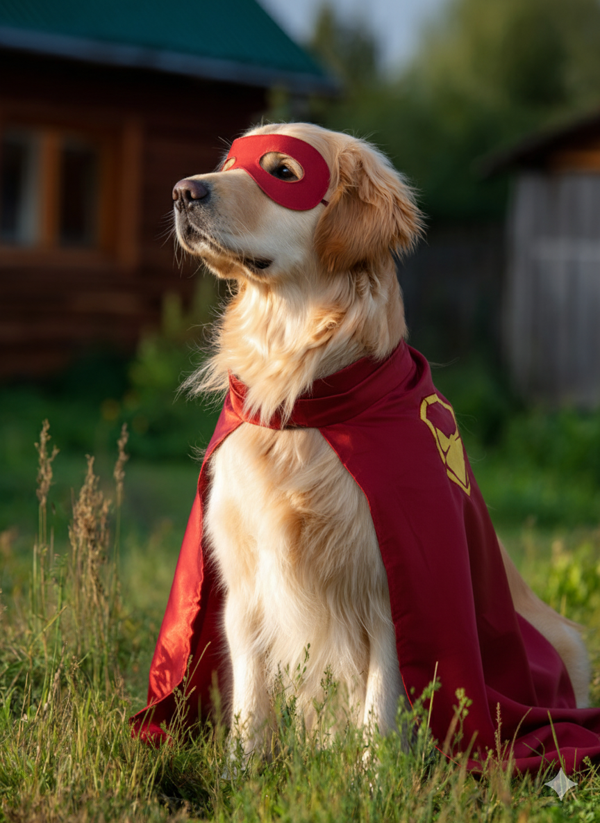 After: Superhero Pet
