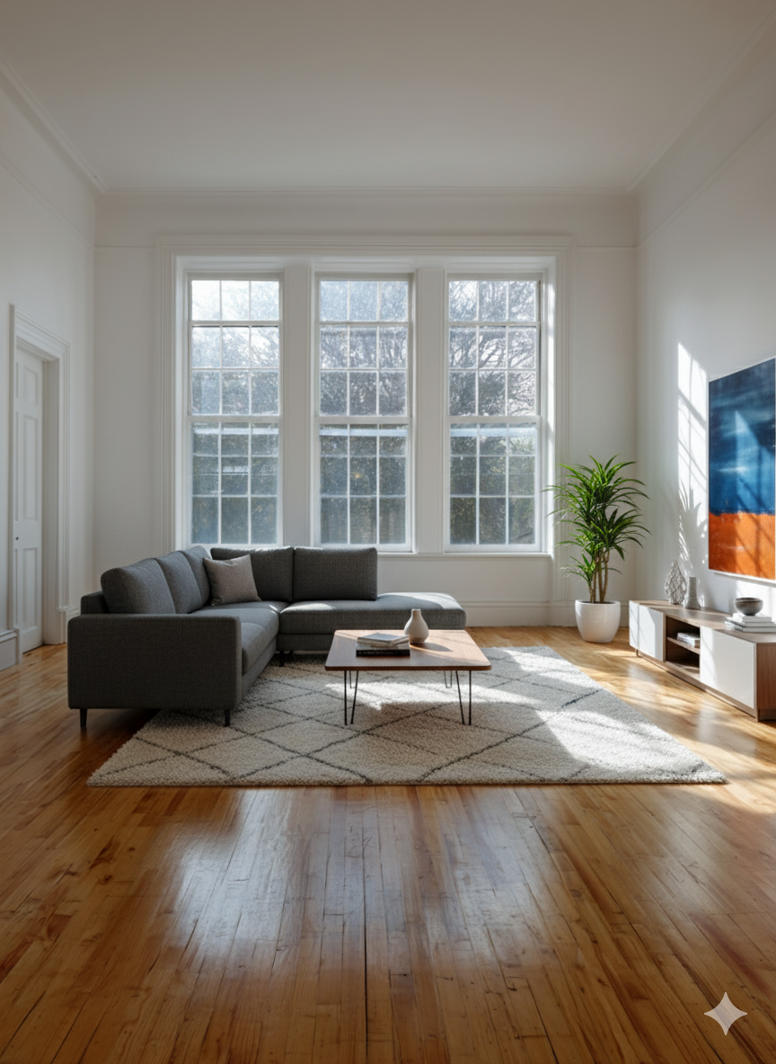 After: Modern Living Room