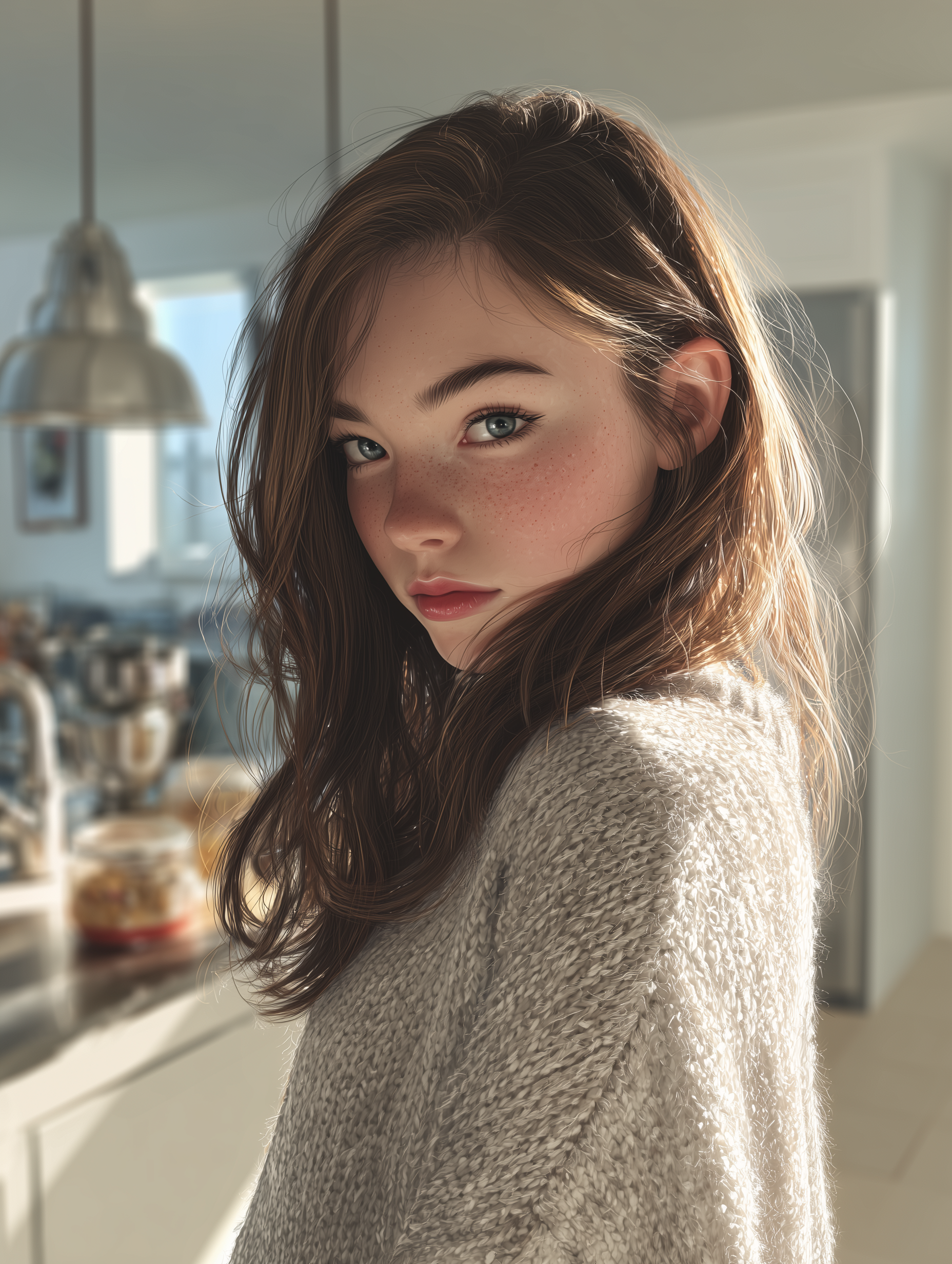 AI Girl Image 0