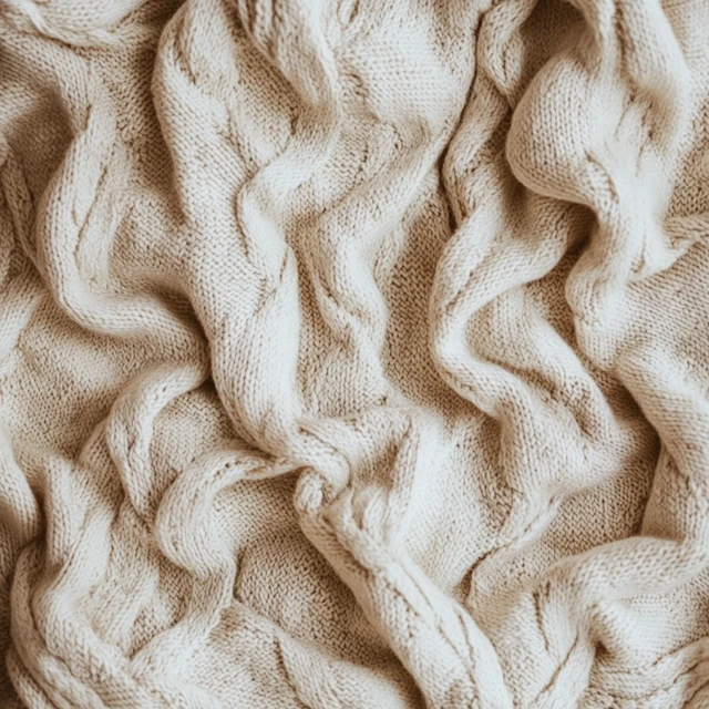 Modèle Couverture Bébé Tricotée